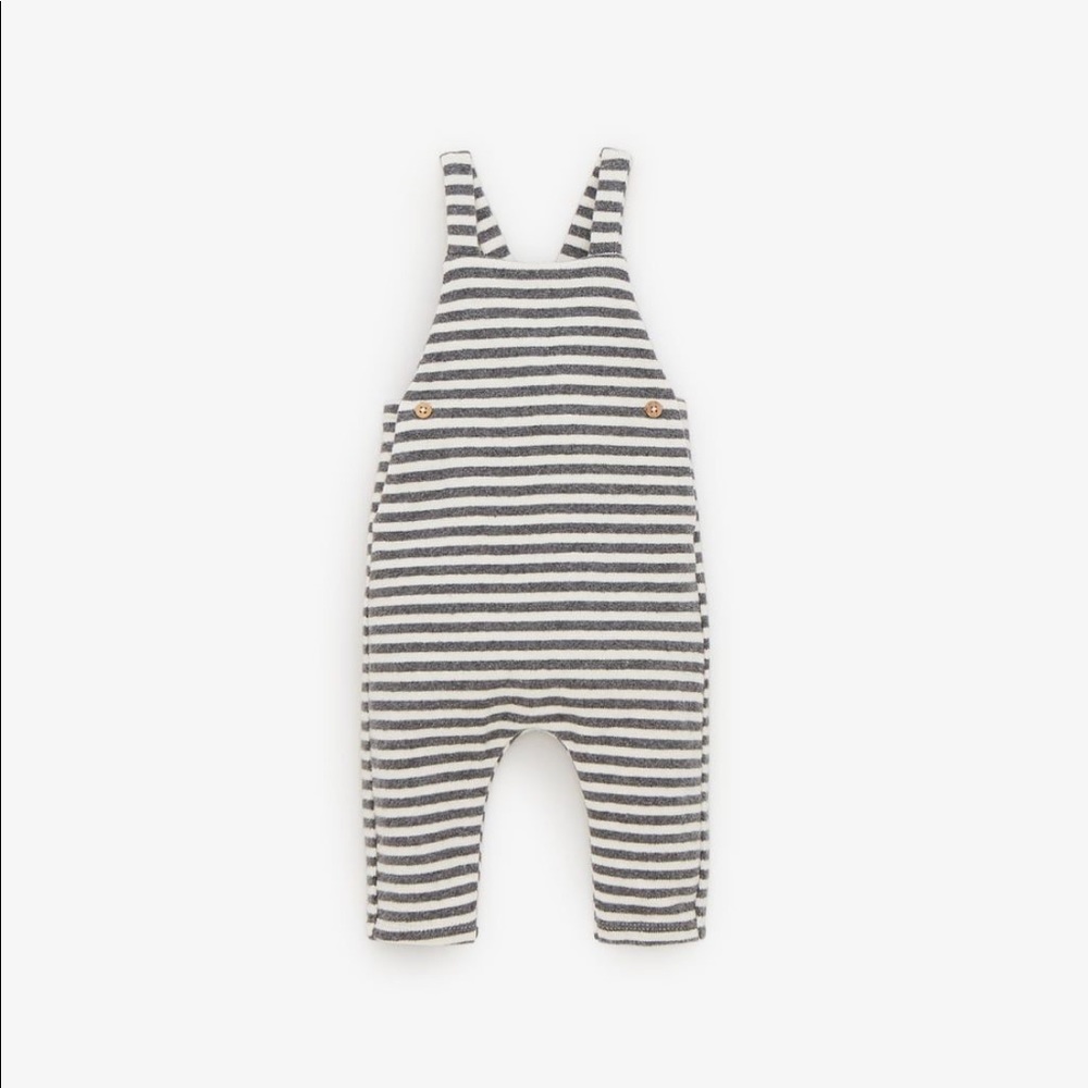 Zara mini baby knit overall jumpsuit